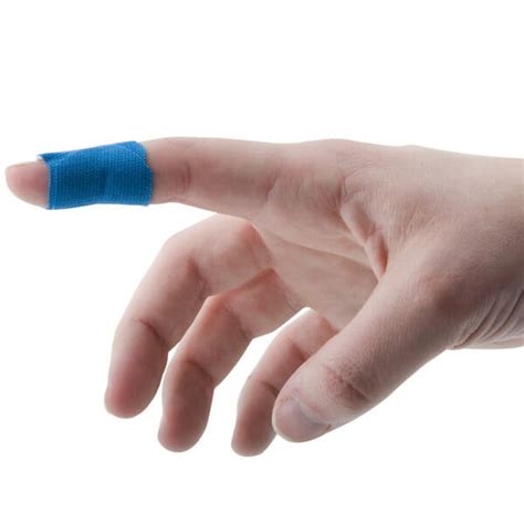 blue metal detectable fabric bandages|blue band aids.